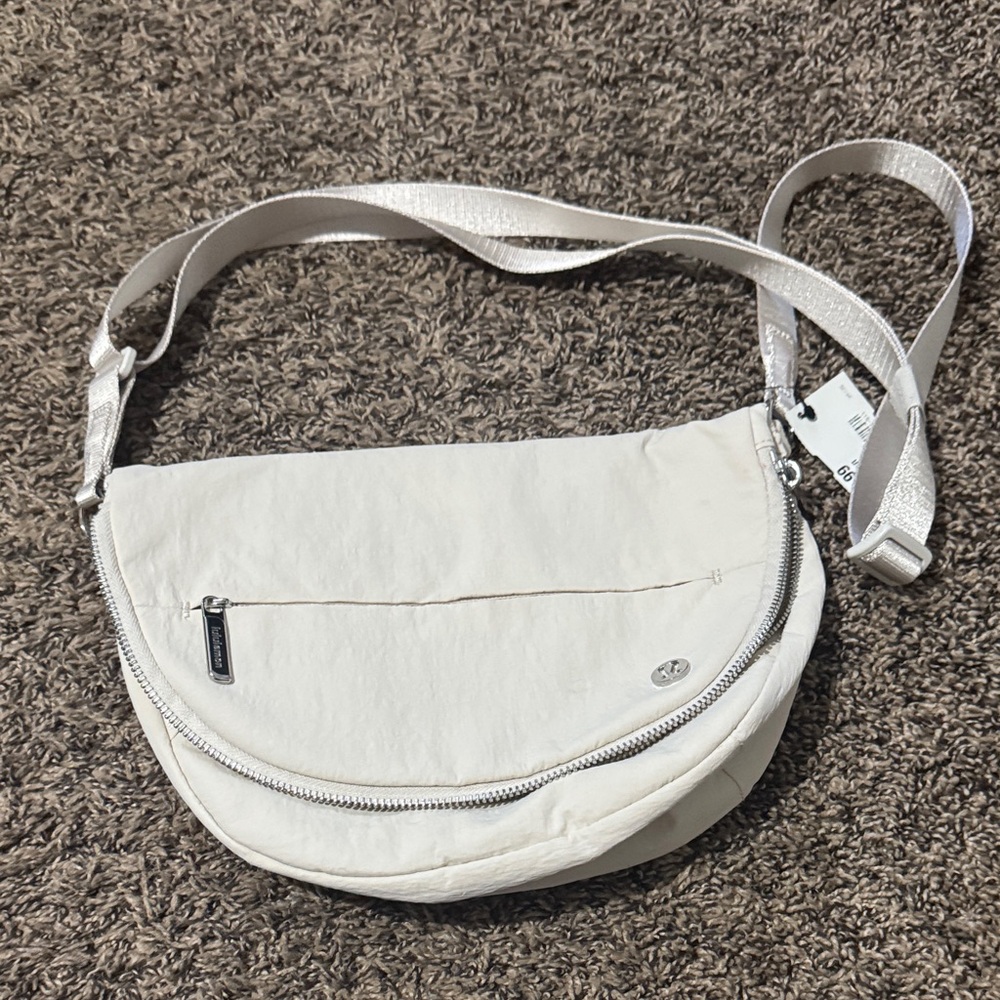 Lululemon Athletica Cream Crossbody Bag